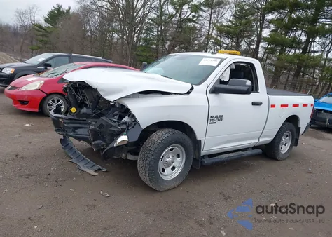 2021 Ram 1500 Classic Tradesman 4X4 6'4 Box from USA, damaged, VIN 3C6JR7AG0MG714458